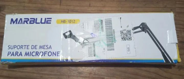 Vendo 2 Suportes para Microfone Marblue MB-3012 Novos - Foto 4