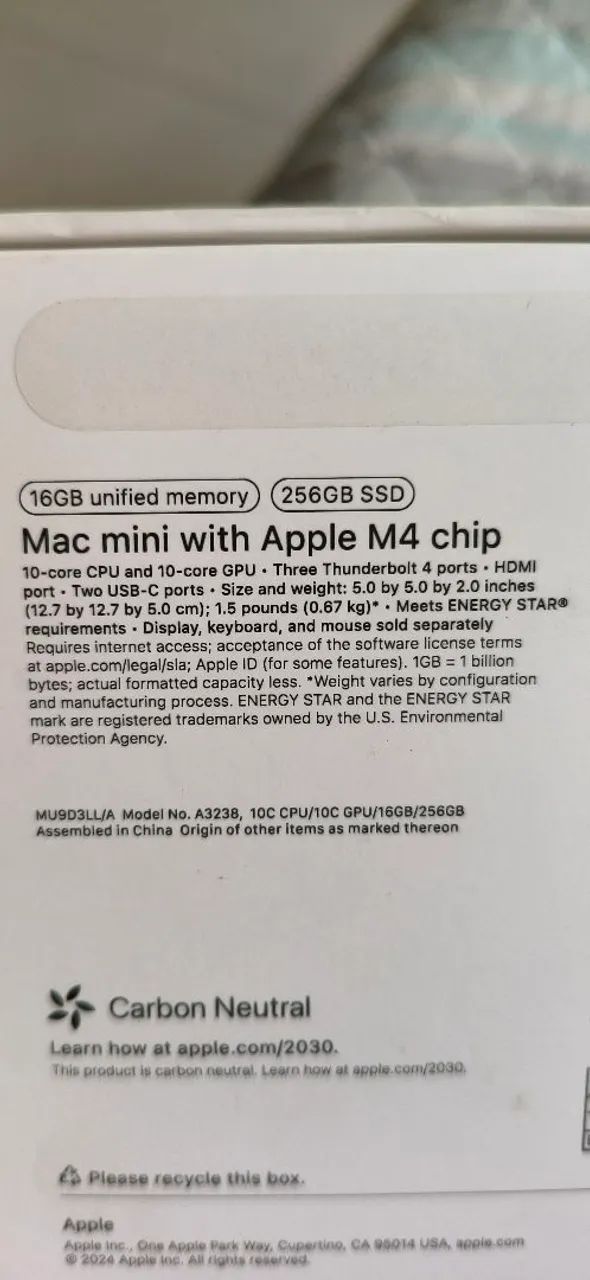 Mac Mini M4 2025 (pouco usado) - Foto 5