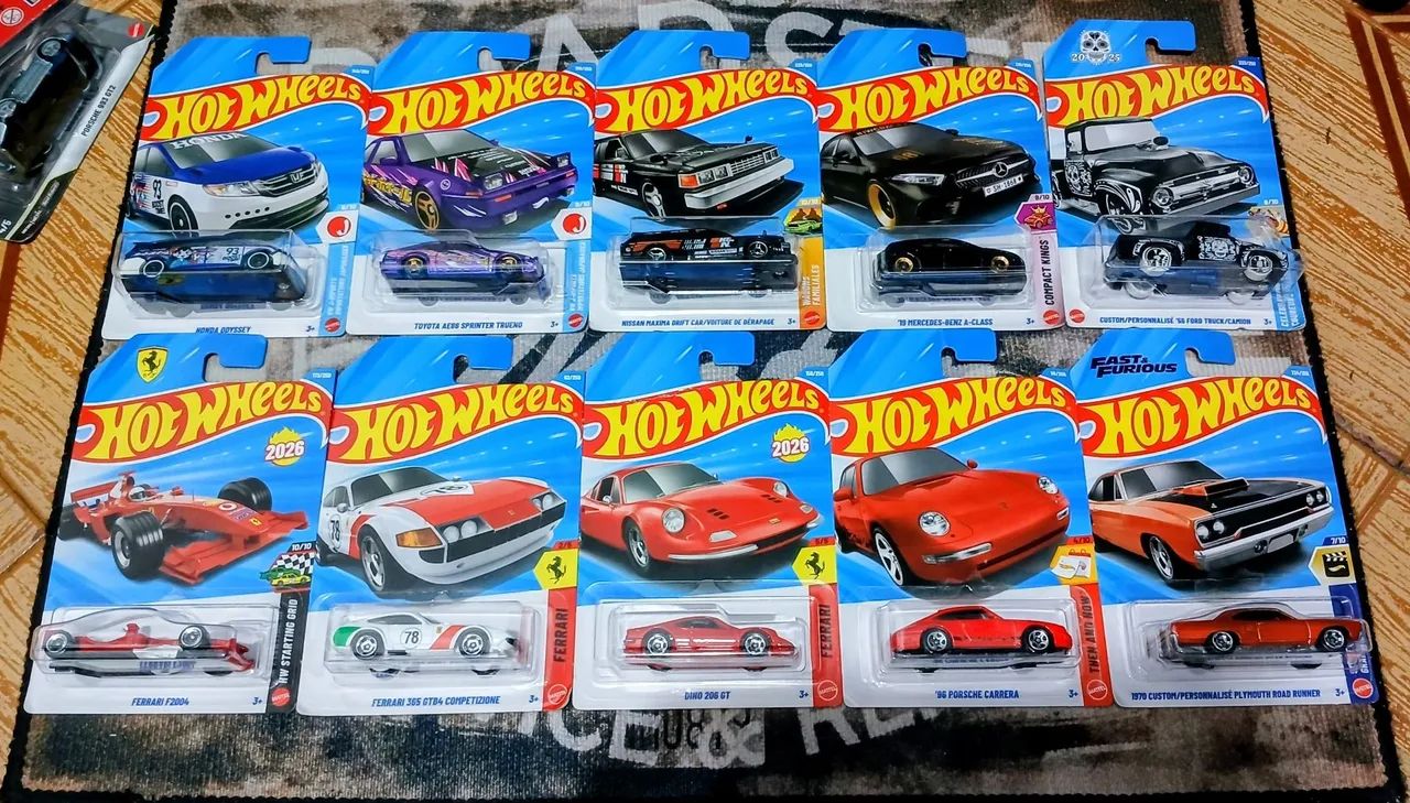 Hot Wheels e Matchbox 
