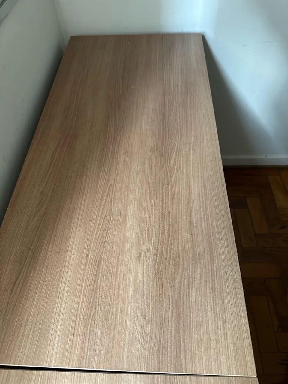 Mesa de escritório freijo 97cm x 45cm - Foto 2