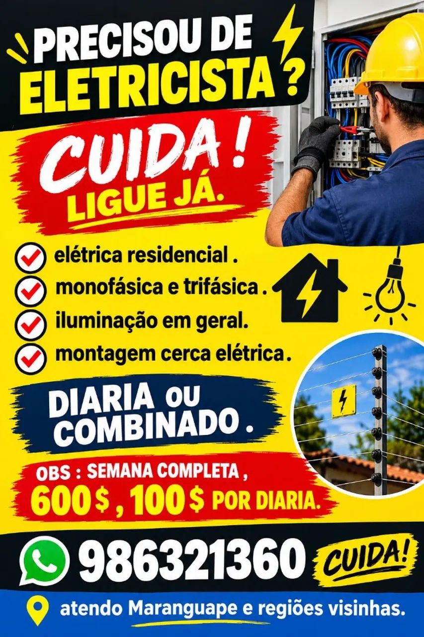 Serviço elétricos . 