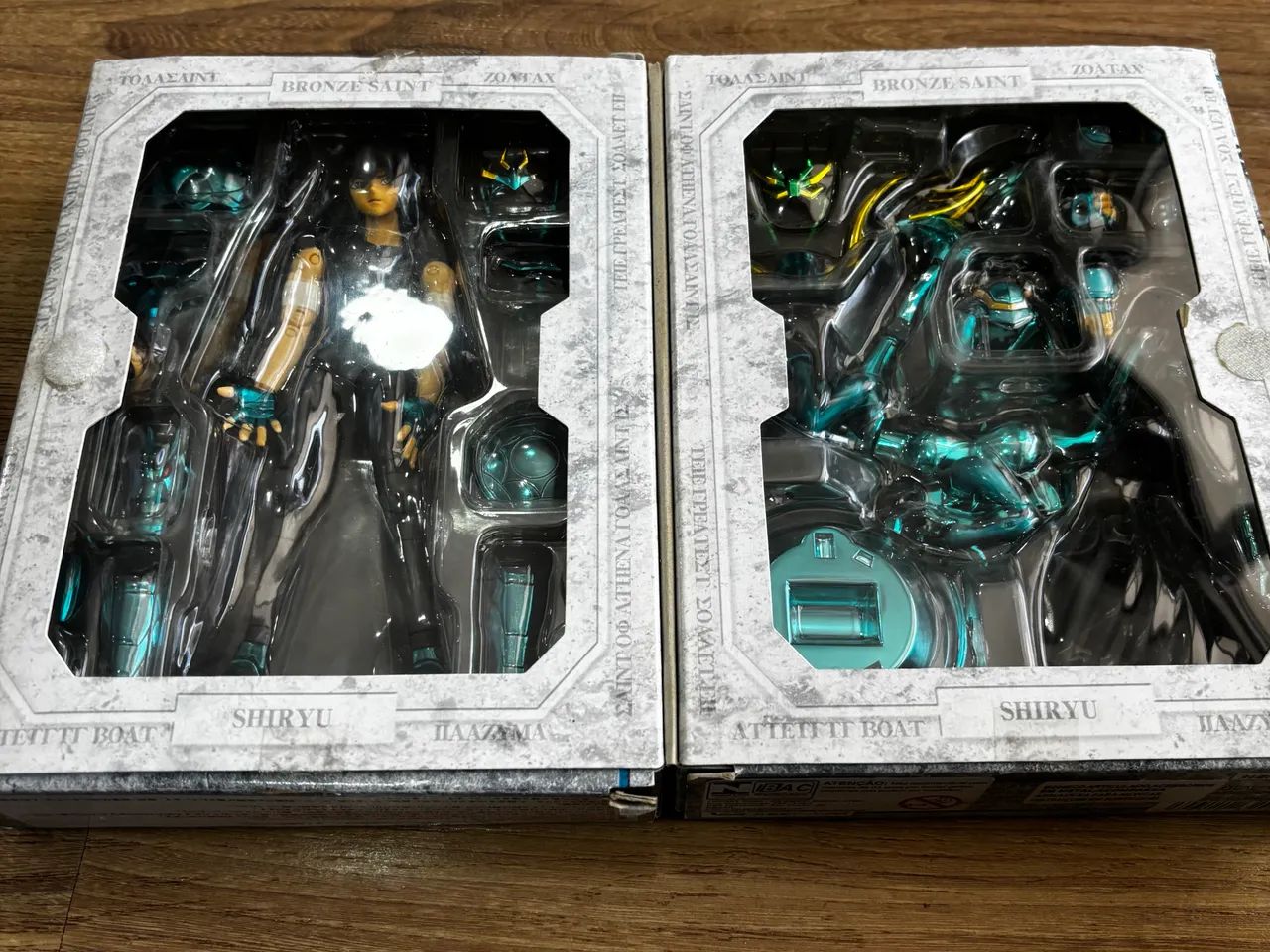 まとめ3 冊 Cavaleiros do Zodíaco Shiryu de Dragão V3 Final - Brinquedos e