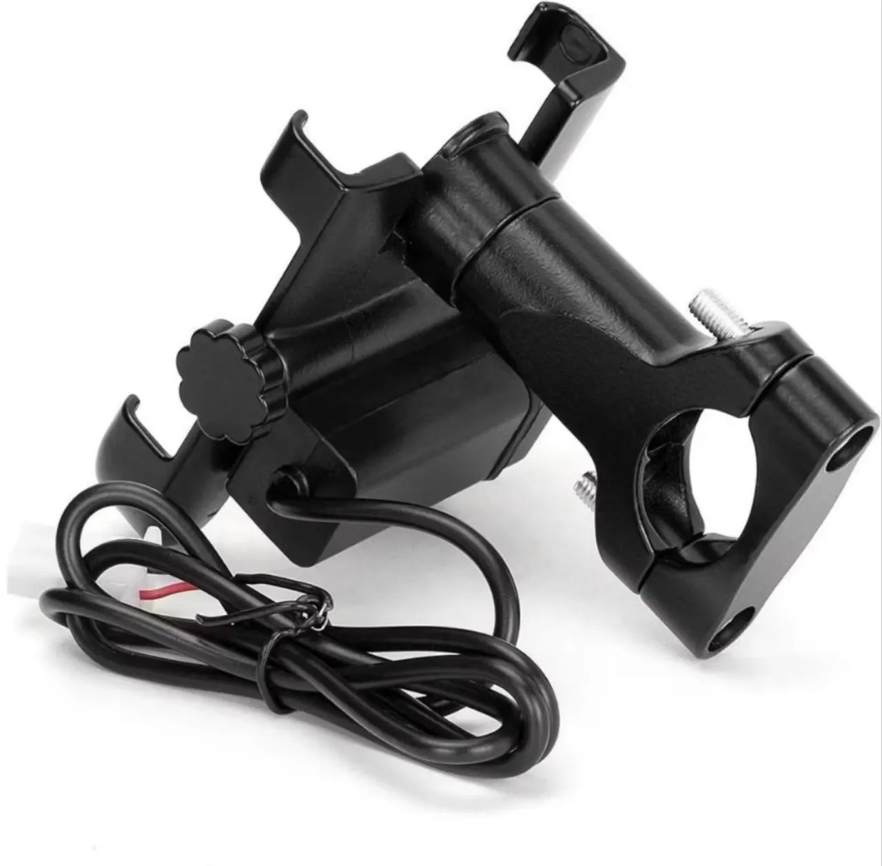 Suporte Celular para Moto com USB ou Sem USB - 360° - Foto 3