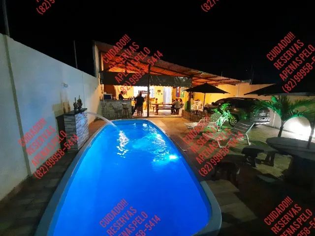 CASA POR TEMPORADA NA BARRA DE SÃO MIGUEL - AL