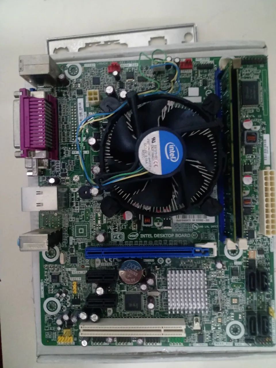 Kit placa mãe e processador core i3