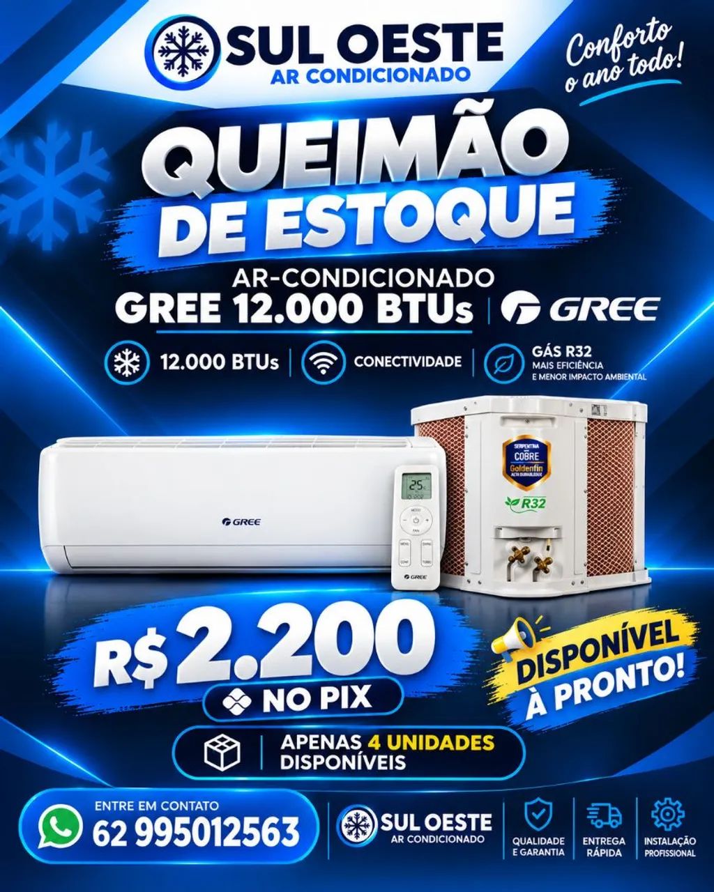 Ar condicionado Gree