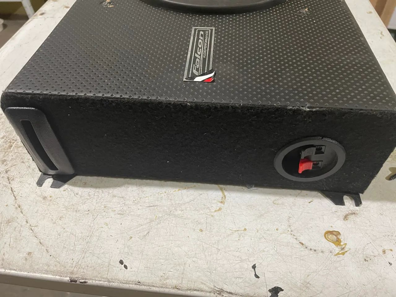 Subwoofer slim falcom 200 wats rms 4 ohms - Foto 3