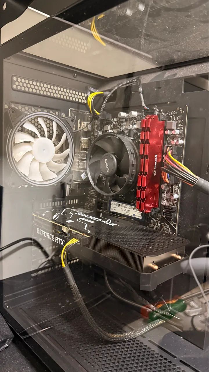 PC Gamer Ryzen 5 5500 | RTX 3060 12GB | 32GB RAM | SSD 1TB - Foto 5