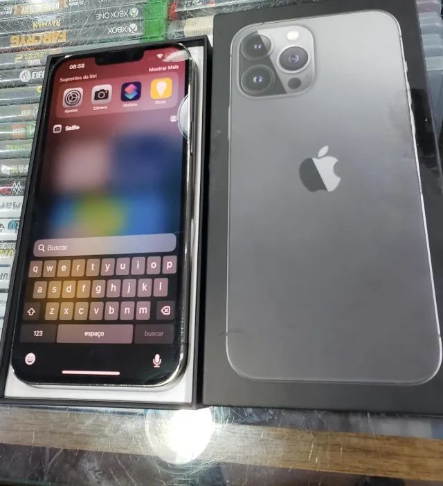 Iphone 13 Pro Max 128gb Graphite - Foto 4