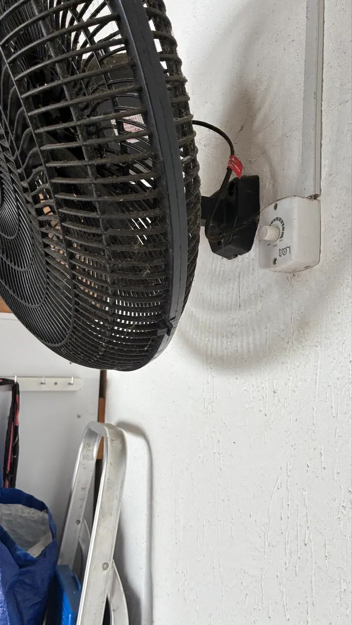 Ventilador de parede do grande  - Foto 3