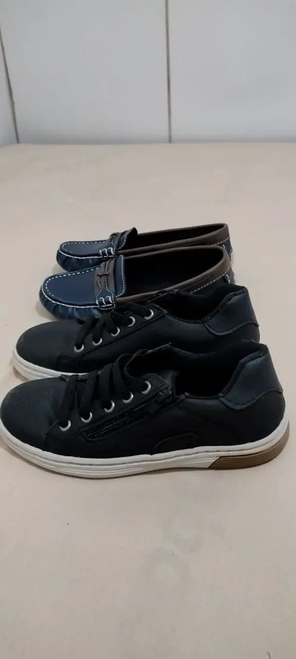 Sapatos infantis masculino número 32 - Foto 3