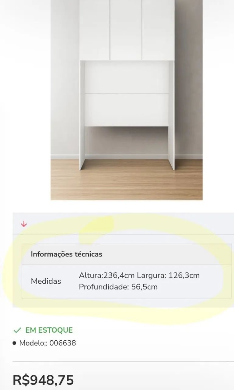 Guarda roupa 
