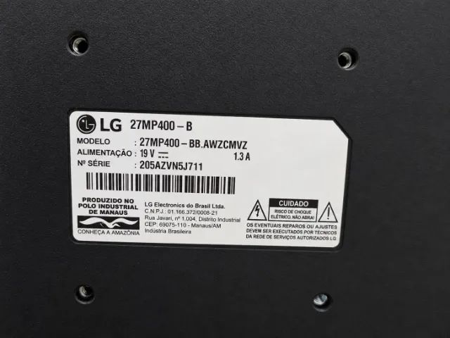 Monitor LG 27? IPS Full HD 75Hz 27MP400-B - Foto 4