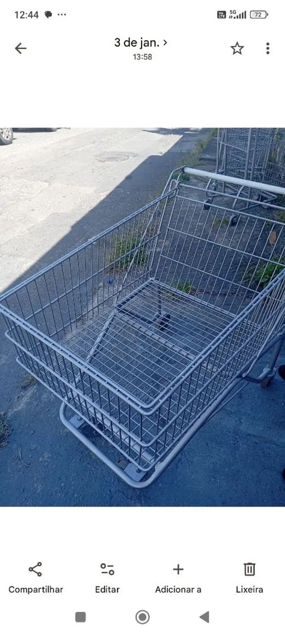 Carrinho supermercado  - Foto 5