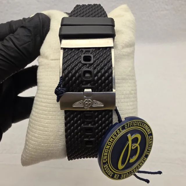 Relógio Breitling Superocean Automatic 44mm Preto - Novo - Foto 4