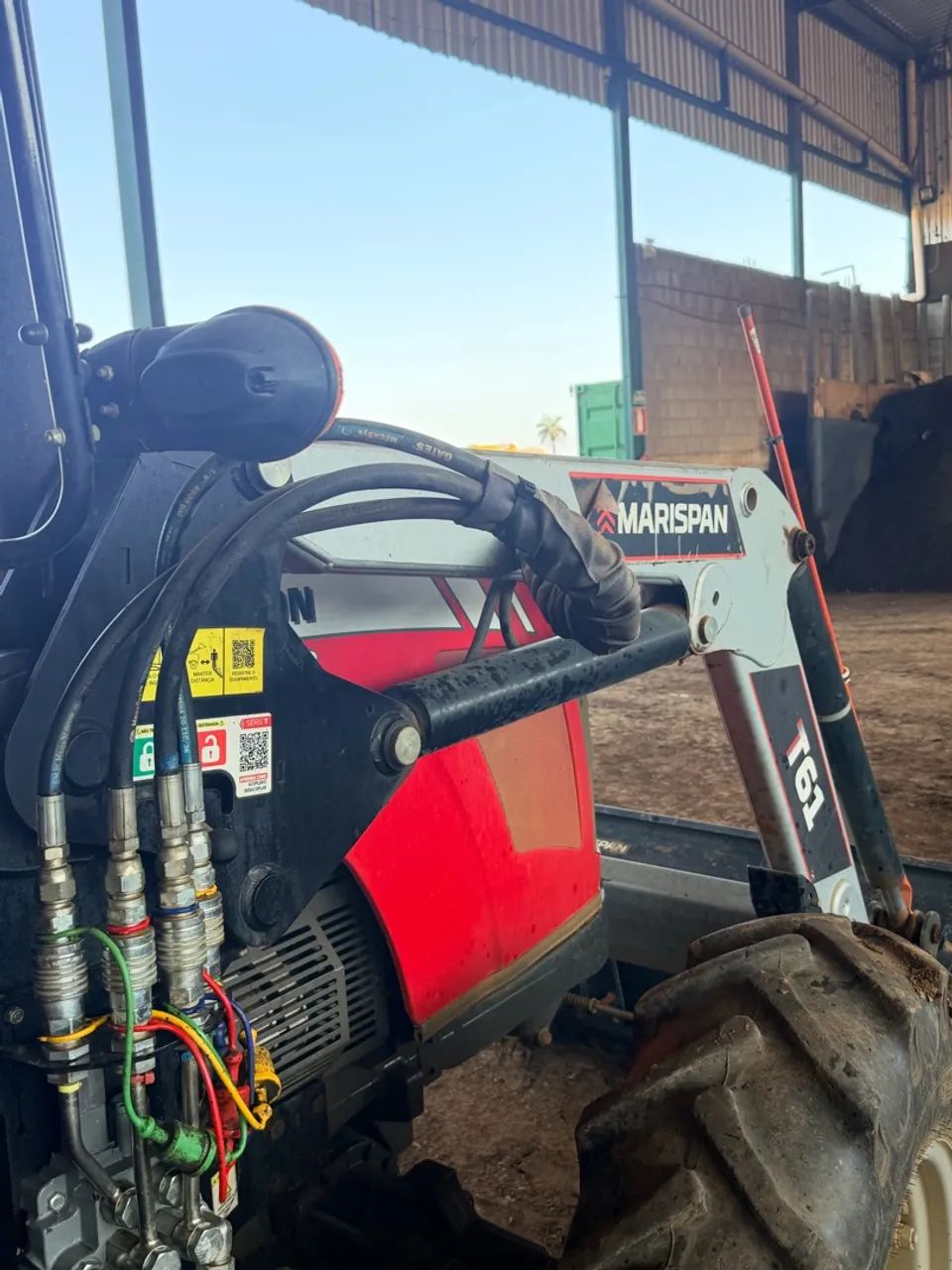 Conjunto frontal trator agrícola, - Foto 3