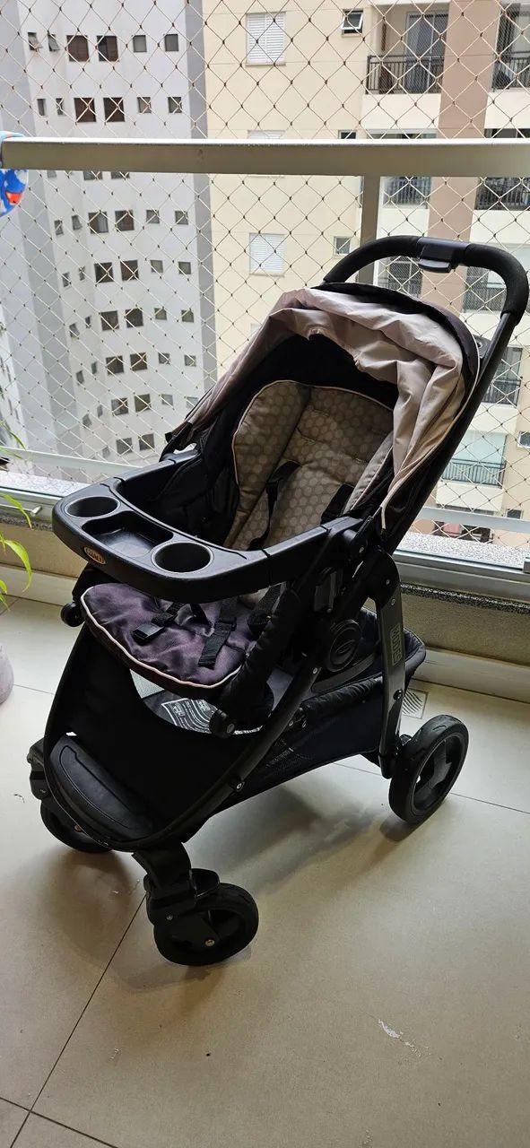 Vendo KIT Carrinho bebê COMPLETO GRACO - Foto 3