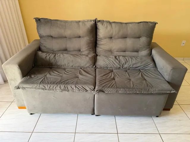 VENDO SOFÁ RETRÁTIL - Foto 5