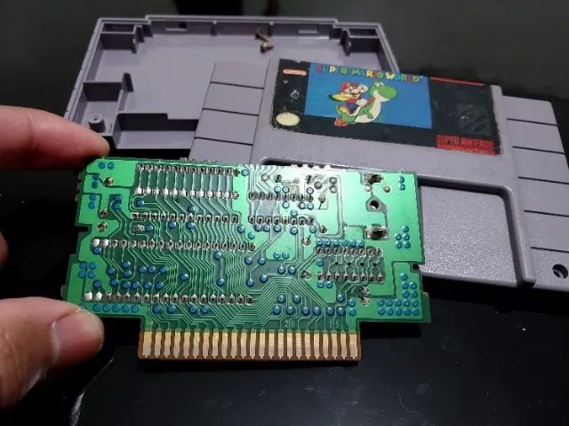 Jogo de SNES original Mario World - Foto 4
