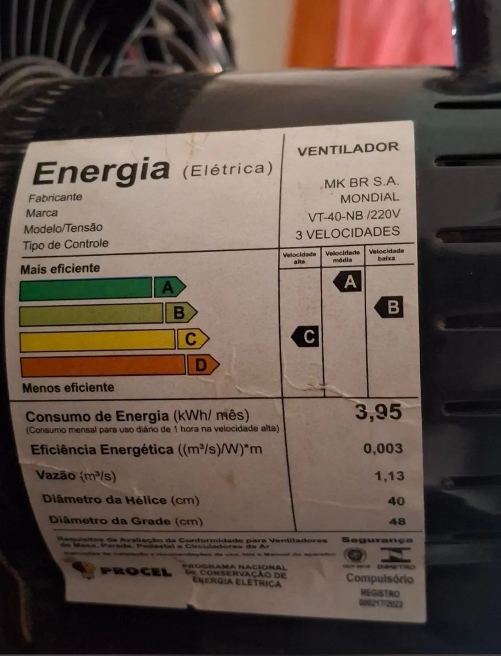 Ventilador - Foto 2