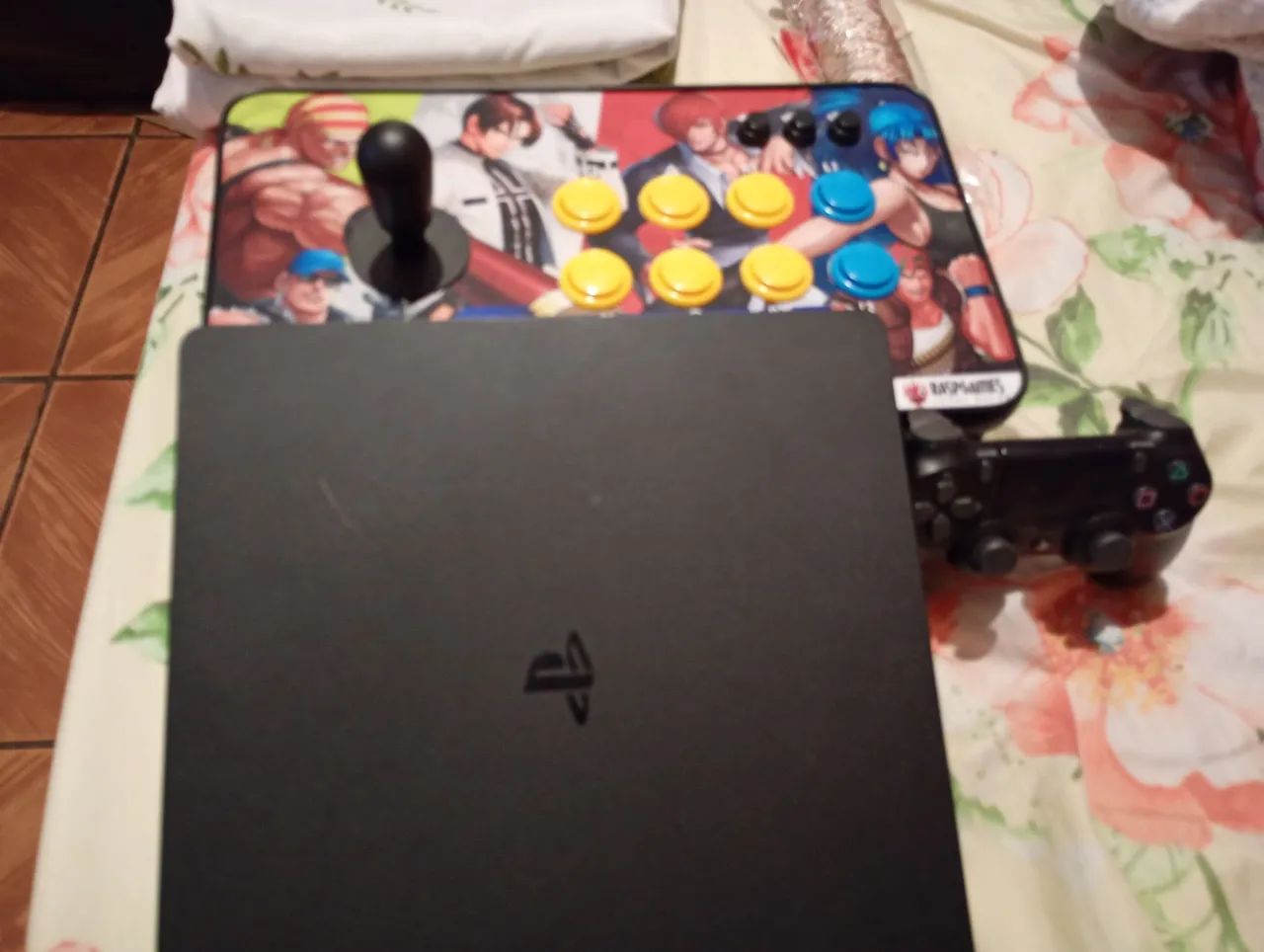 Ps4 + controle arcade ps4 