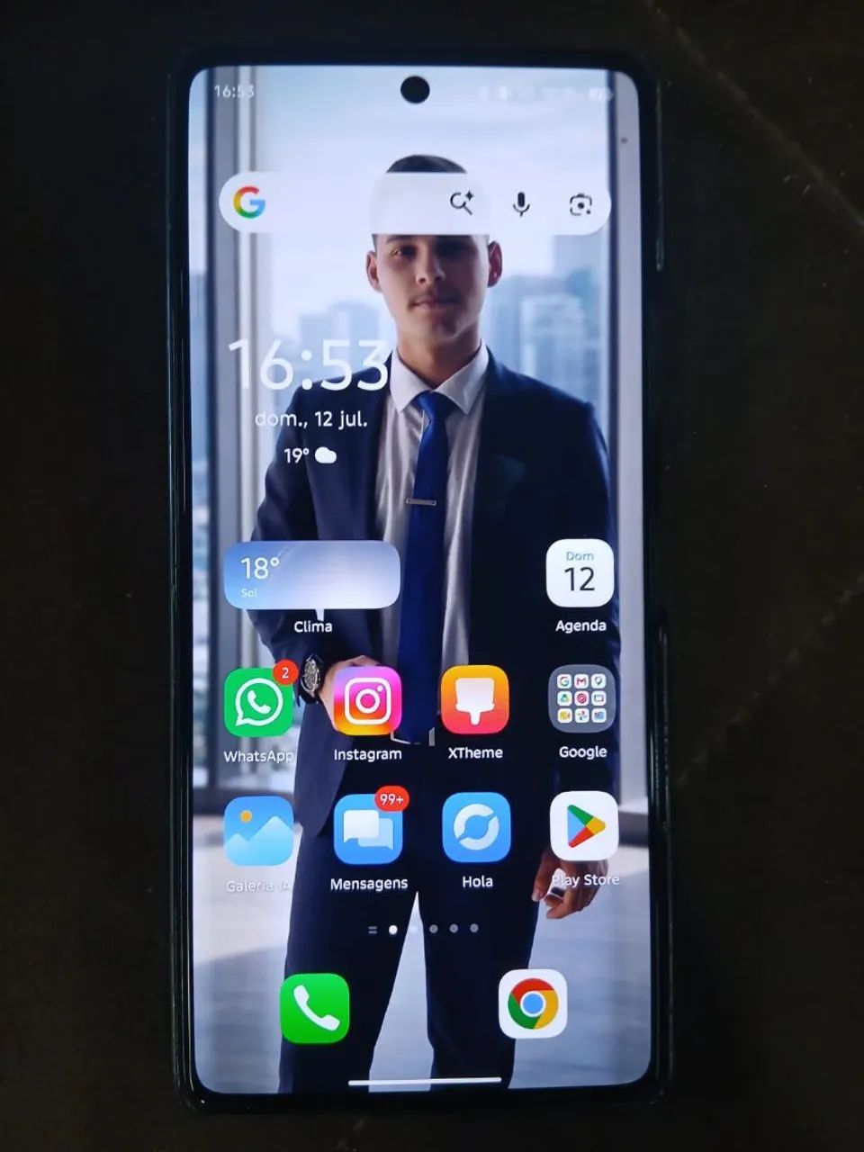 Celular Infinix Note 40 5G 256GB - Foto 4