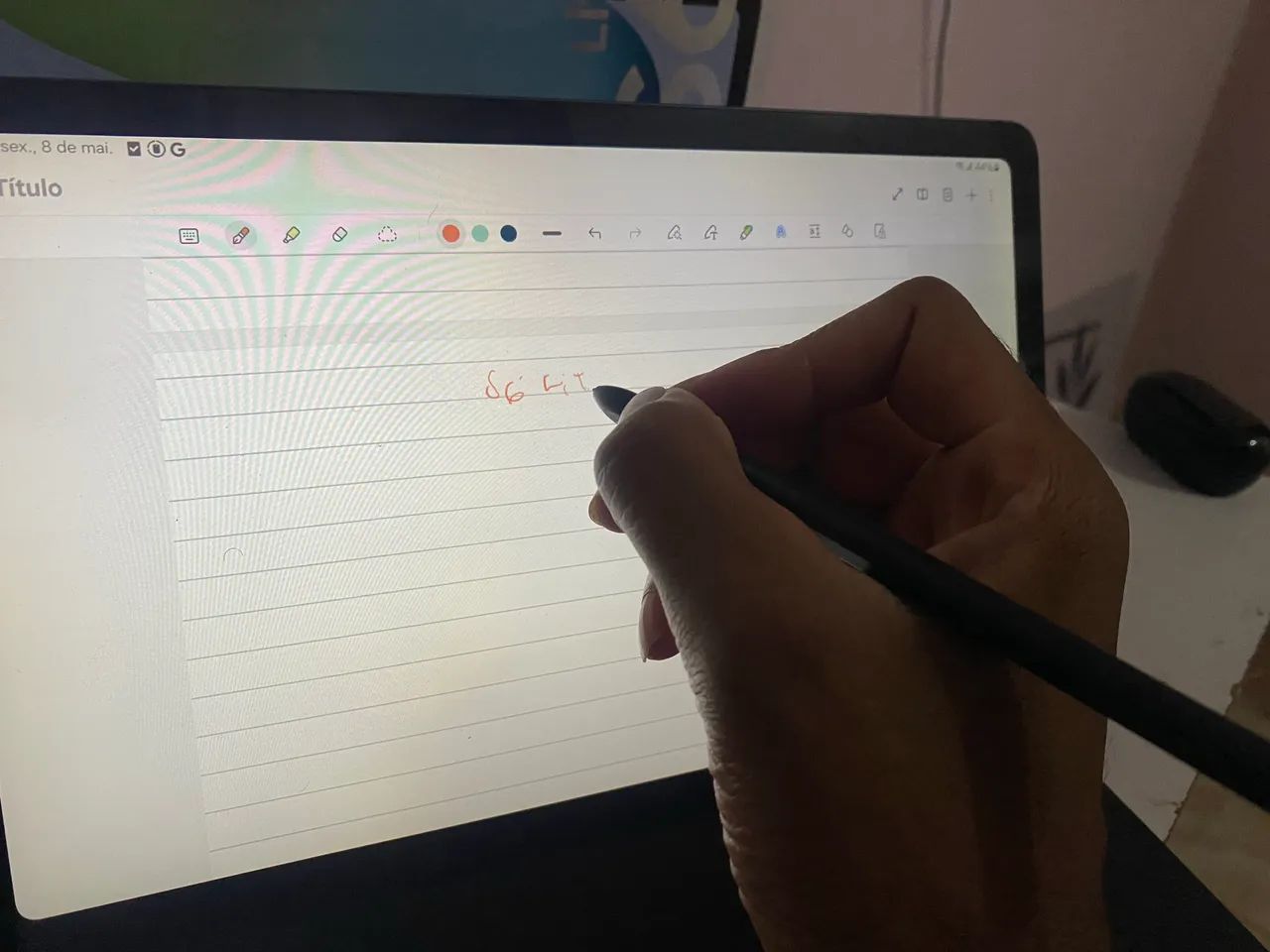 Samsung Galaxy Tab S6 Lite (P620) - Impecável + S-Pen + Capa - Foto 2