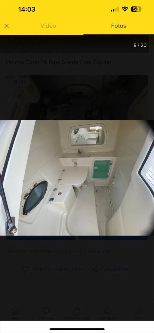 Lancha Coral 26 Full diesel - Foto 6