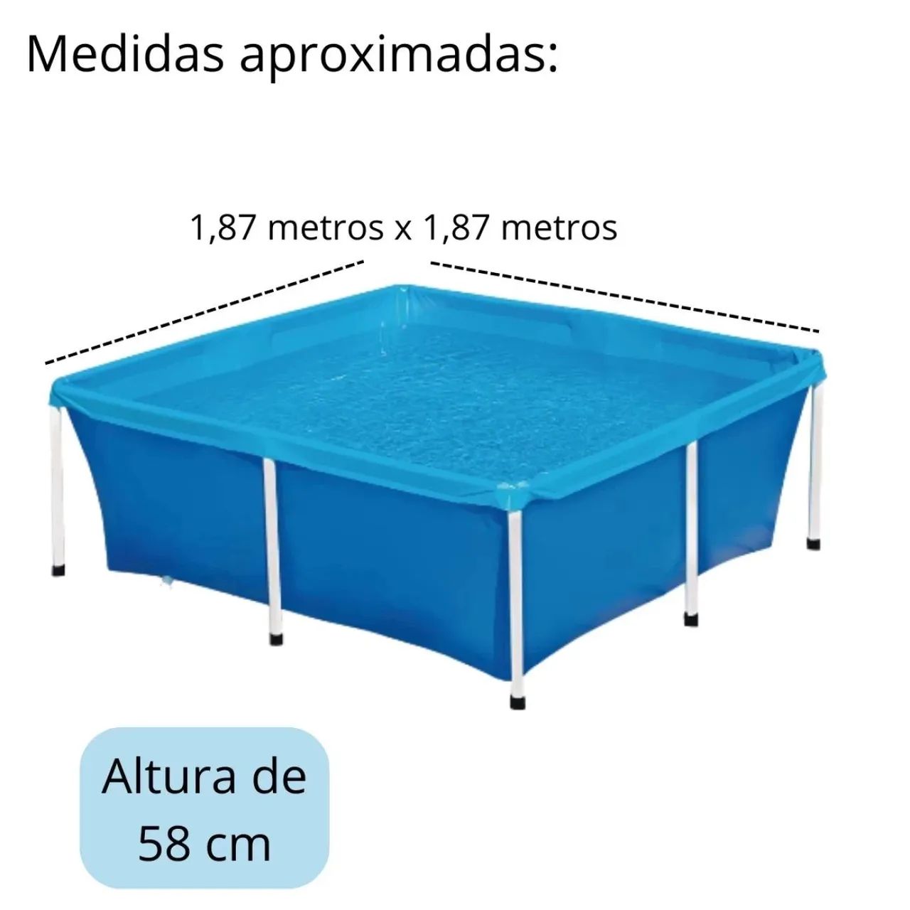 Piscina 2.000 litros 