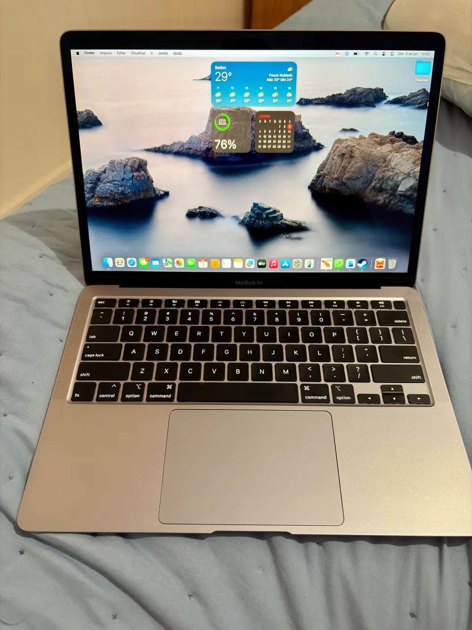 MacBook Air 2020, I5, 512gb de armazenamento (em perfeito estado