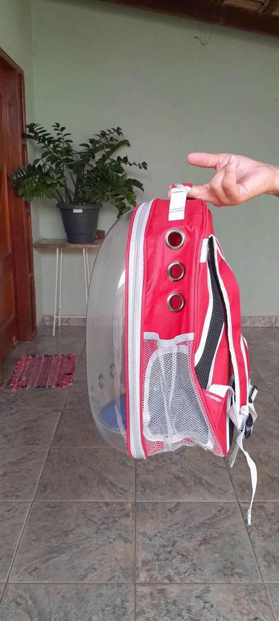 Mochila Pet Visão Panorâmica Astronauta - Foto 4