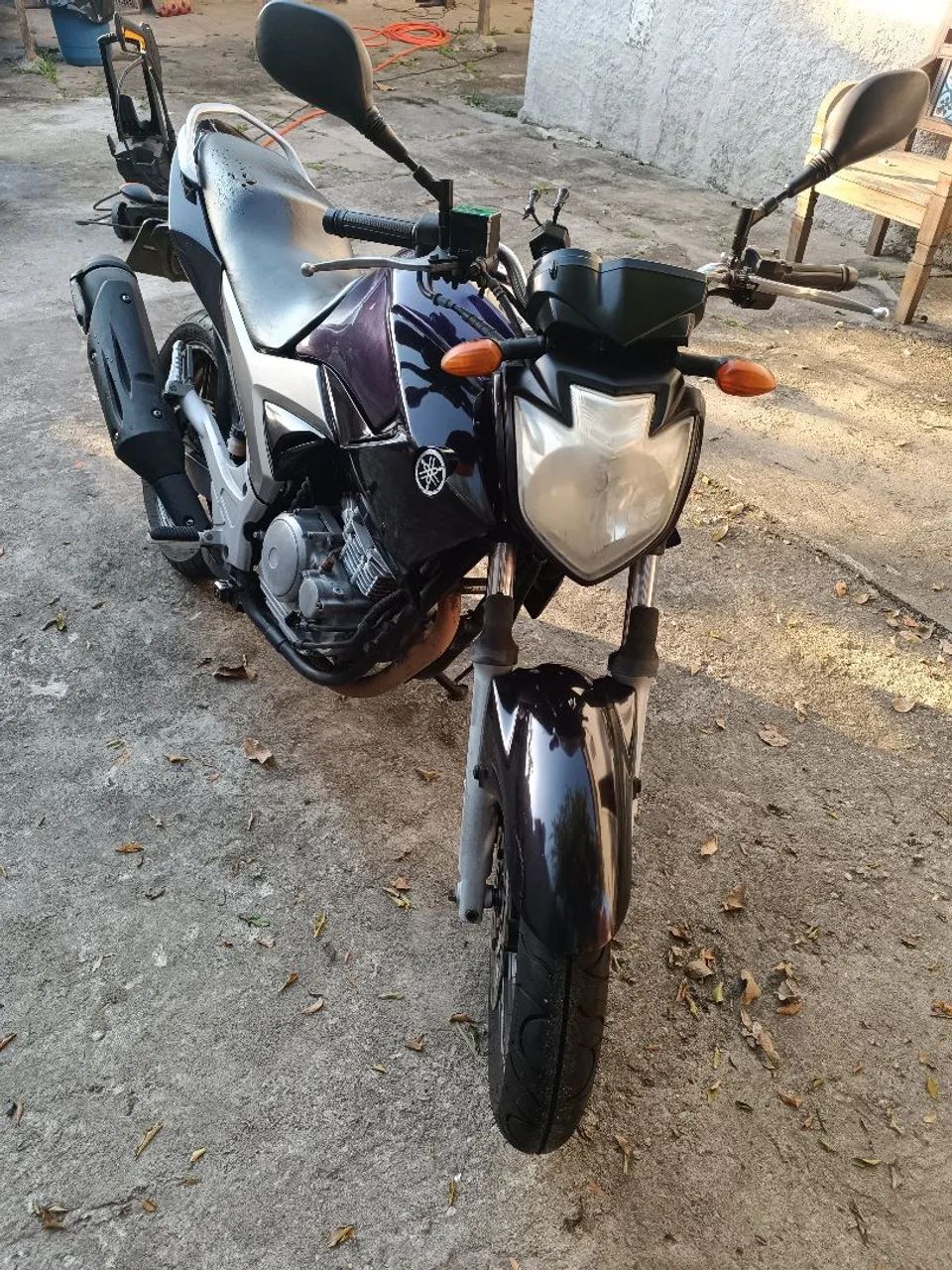 Fazer 250c ano 2012 roxa  - Foto 3