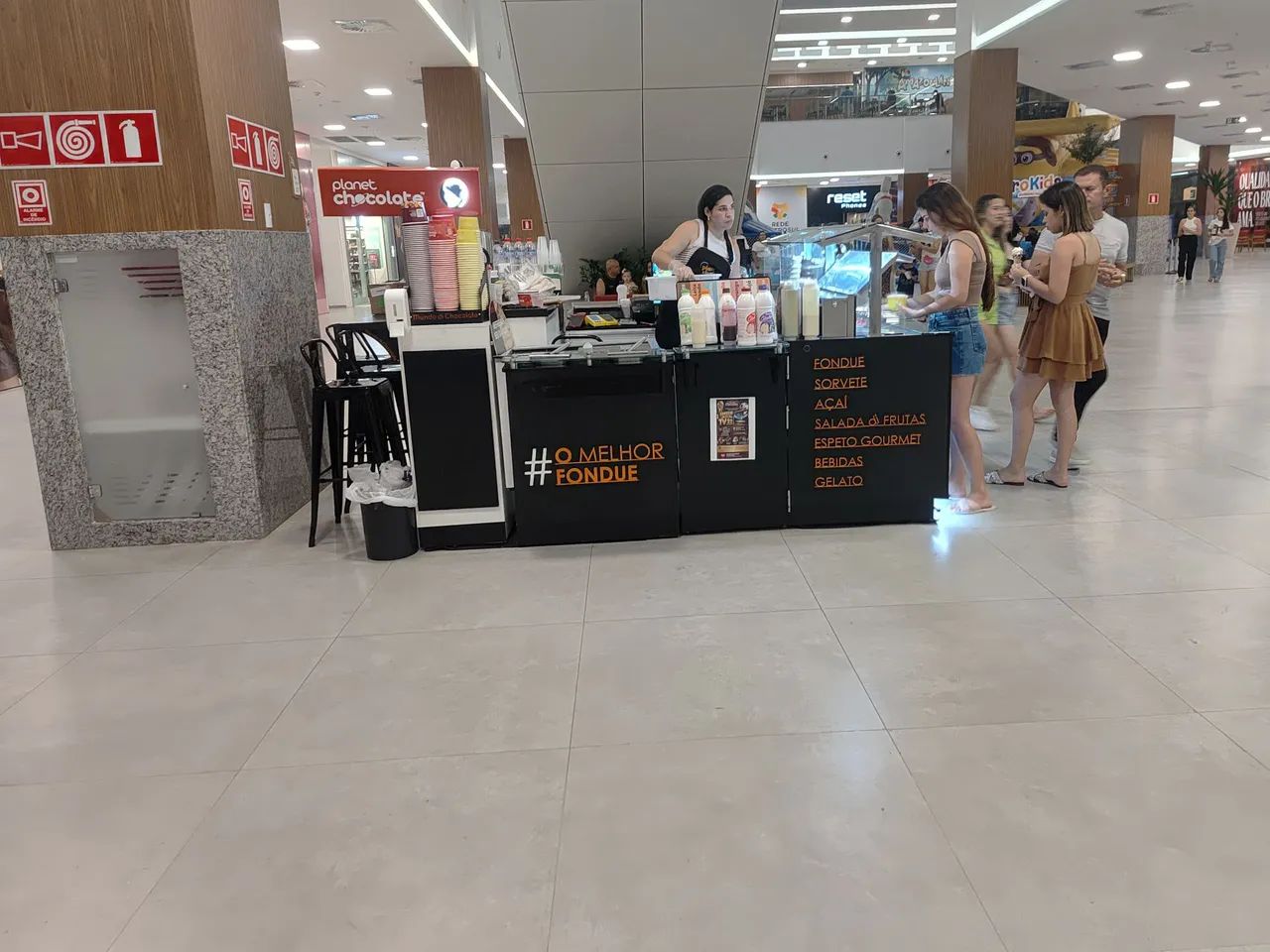 Quiosque Planet Chocolate Shopping Centro Sul  - Foto 3
