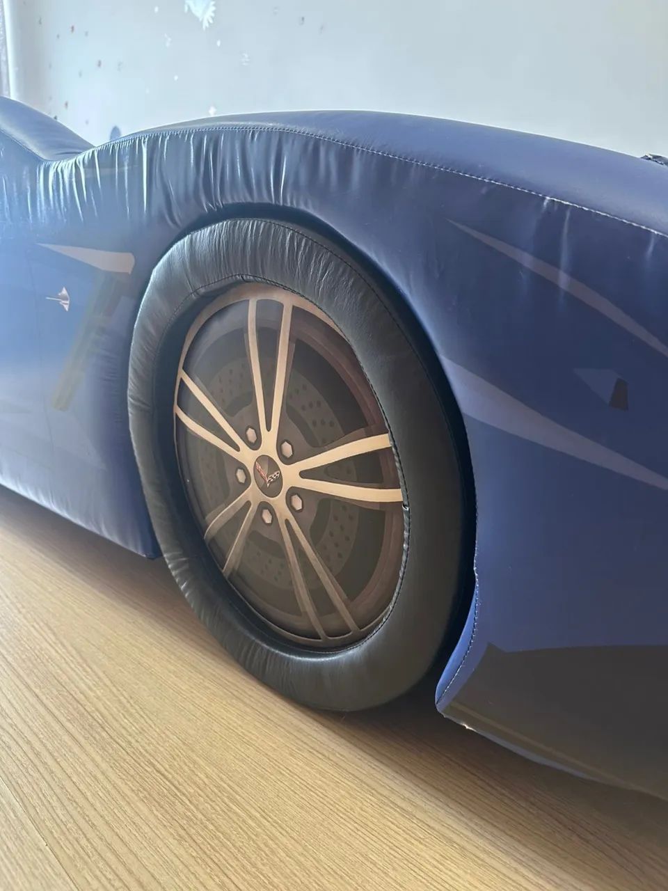 Cama carro Corvette Azul  - Foto 4