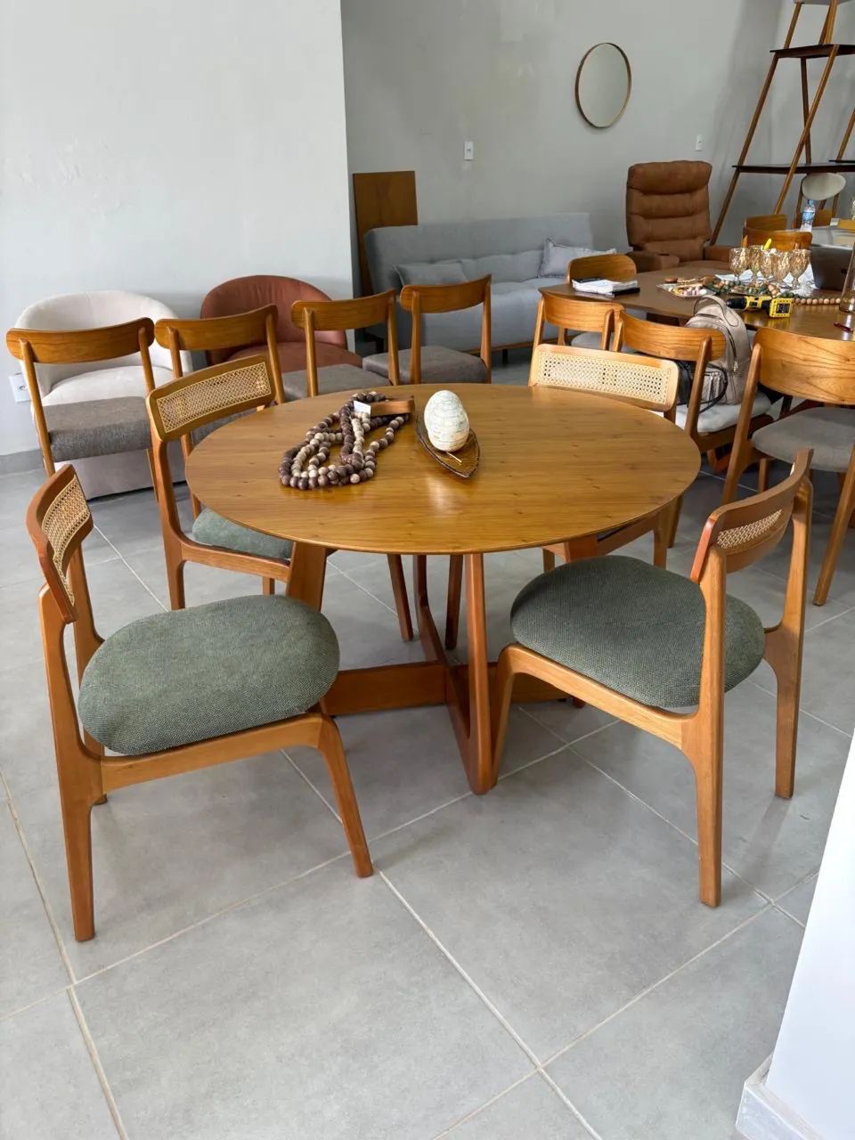 *CONJUNTO MESA MARAGOGI REDONDA C/ 4 CADEIRAS BUZIOS* - Foto 5