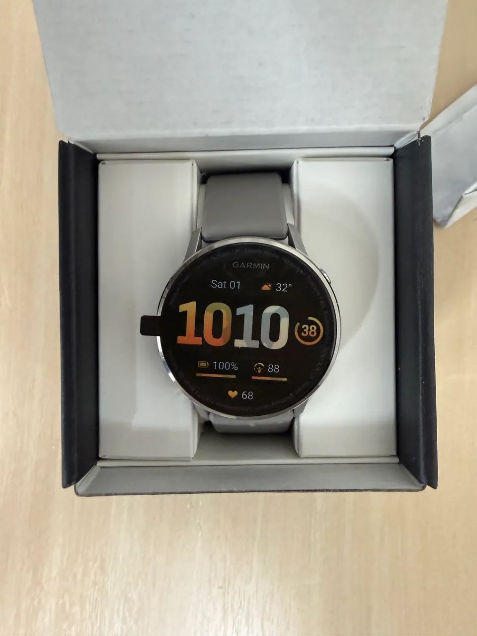 Relógio Garmin Venu 4 45mm prata - Foto 2