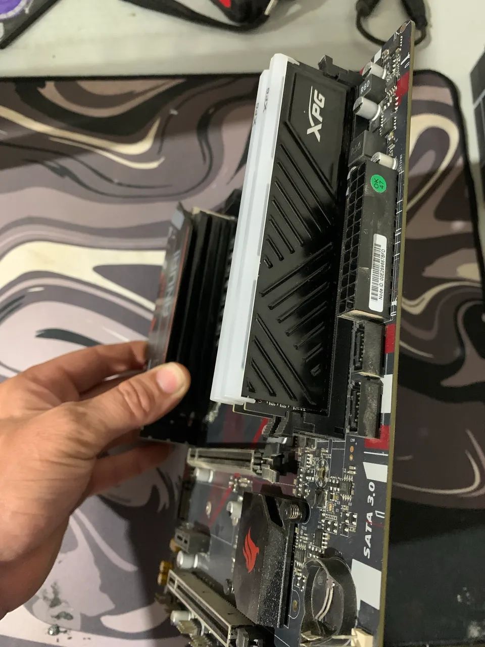 KIT PLACA MÃE +PROCESSADOR +MEMORIA - Foto 4