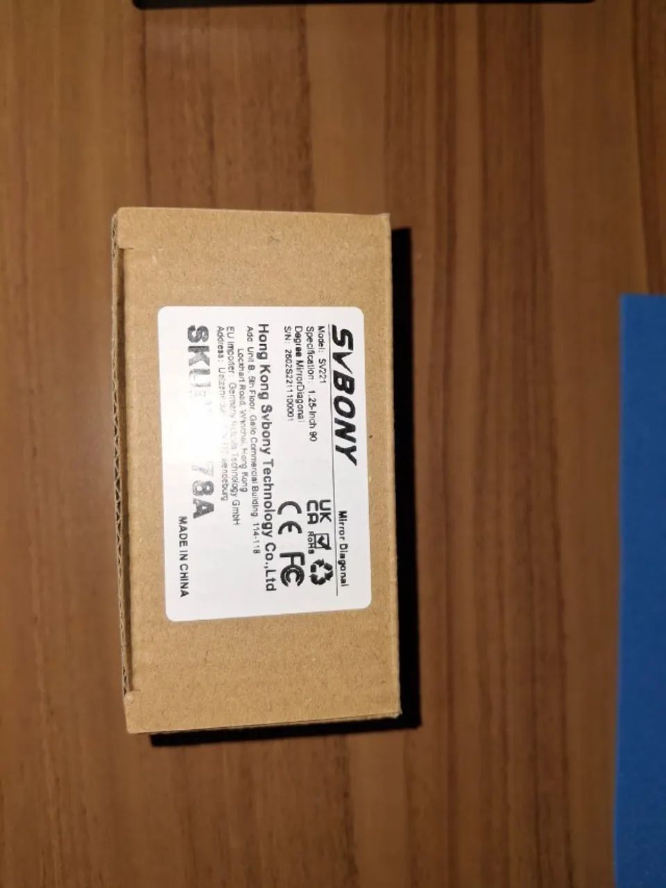 Vendo Diagonal de Espelho 90° Svbony SV221 (Encaixe 1.25 polegadas), NOVA e LACRADA na cai - Foto 2