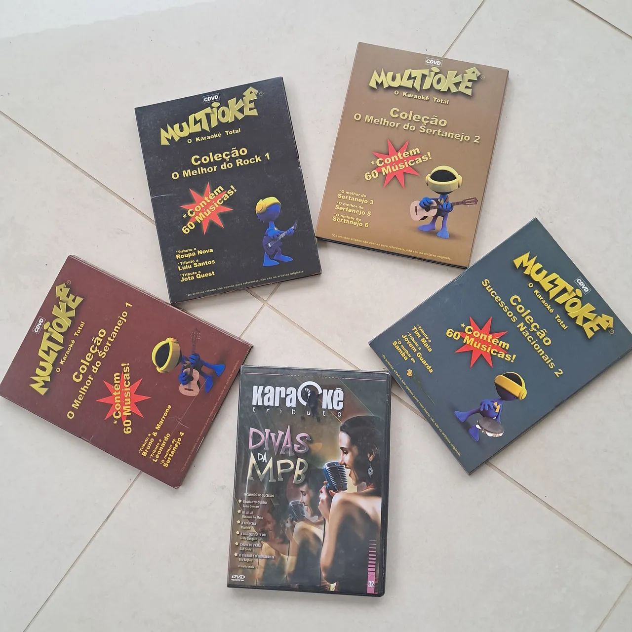 KARAOKÊ - CDVD MULTIOKÊ