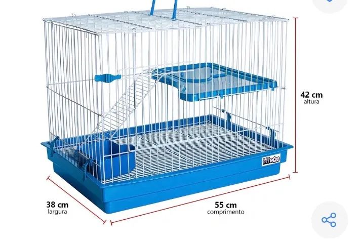 Gaiola de hamster ou coelho ? 