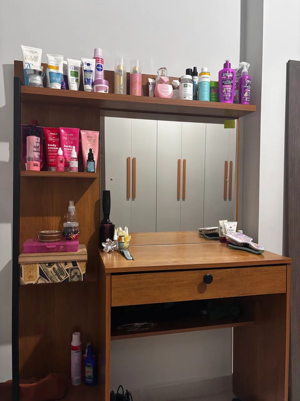 Penteadeira camarim com espelho  - Foto 2