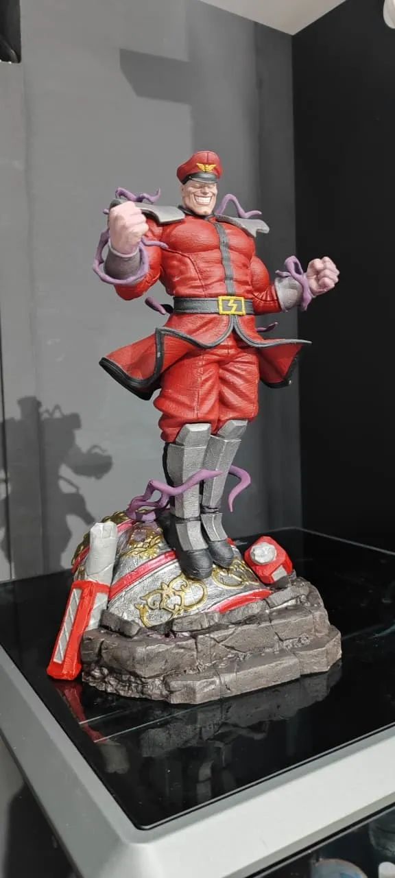 M Bison - street fighter - action figure - Foto 4