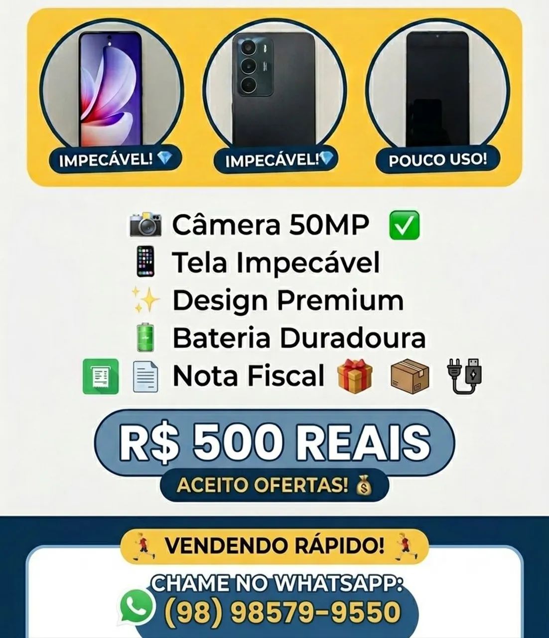 Vende-se esse celular em ótimo estado