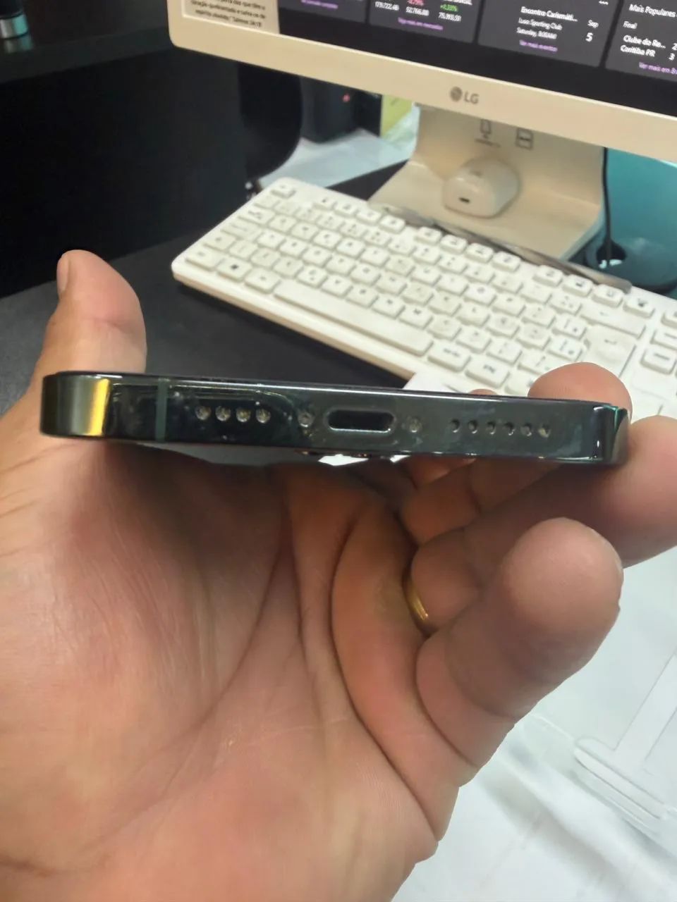 IPHONE 13 pro Max único dono - Foto 3