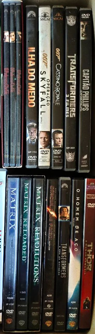 Algum colecionador de DVD's?