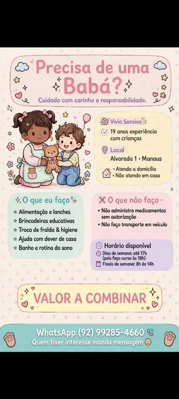 Babá Disponível - 