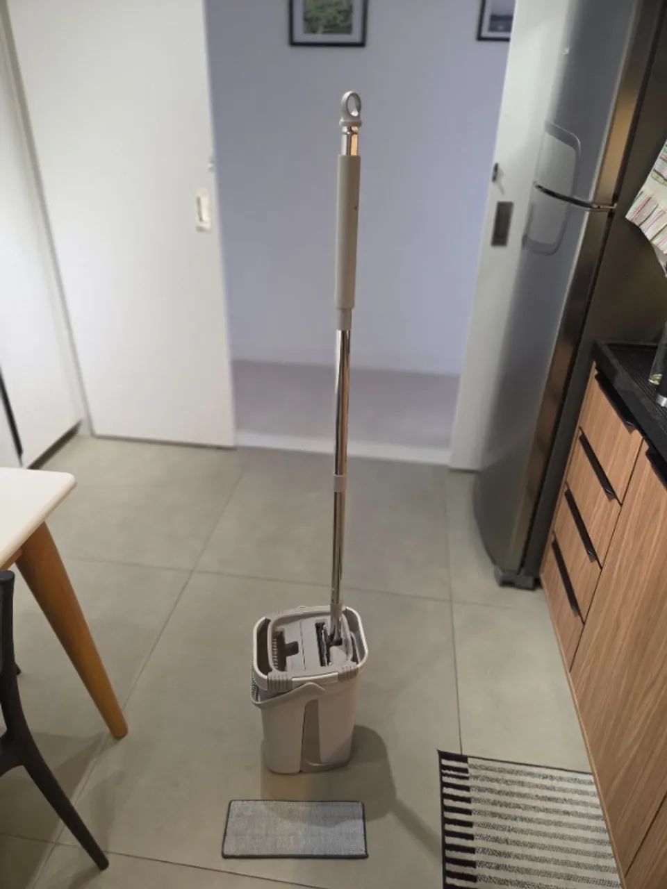 Esfregão Mop Flat Electrolux Menalux Limpeza Fácil Eficiente - Foto 4