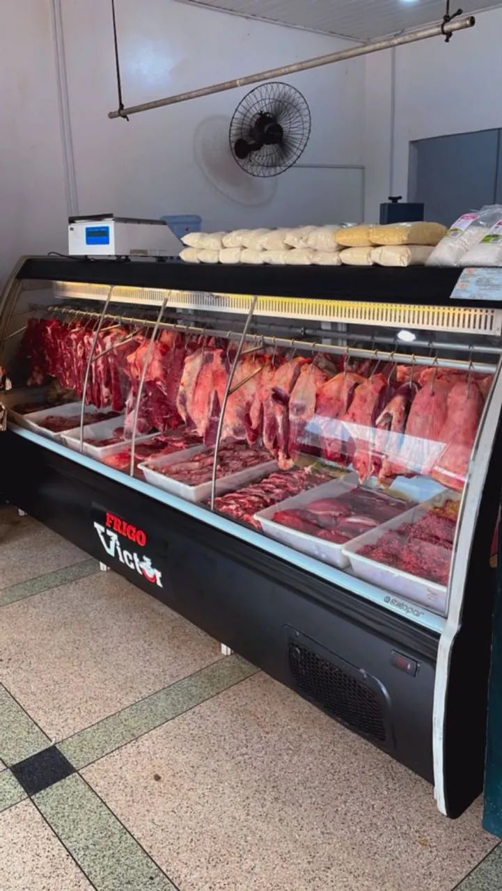 Expositor de carne 3m