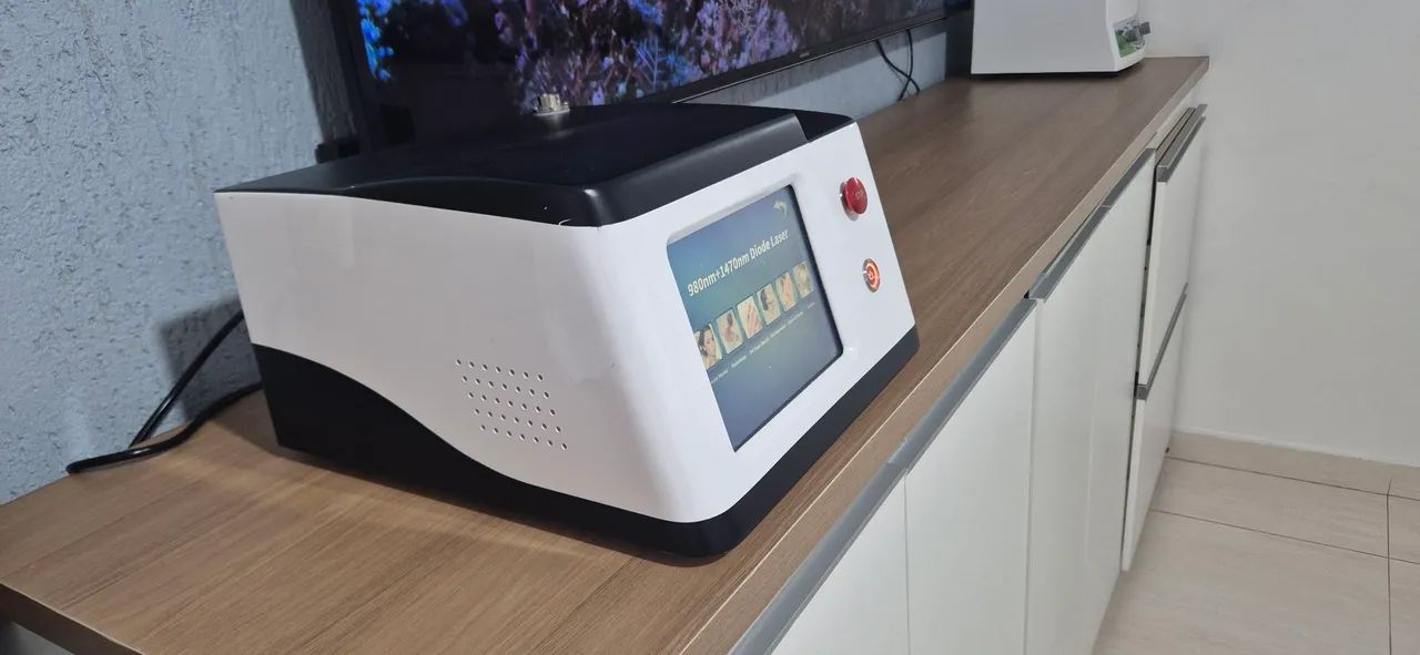 Laser diodo 980+ 1470 endolaser varizes / micoses de unha /laser de gordura / retração de  - Foto 3