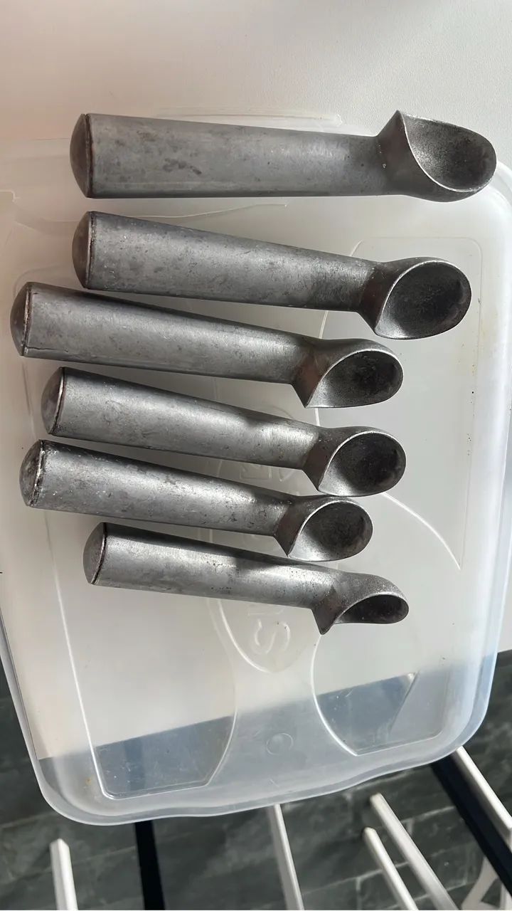 Colheres de ferro e acrílicos  para sorvete e acaiteria  - Foto 3